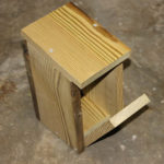 Open Down Front Opening Bird Nest Box